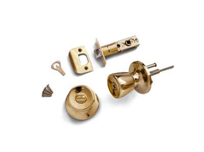 Era Privacy Lockset (Dia) 50 - (D) 35 - Finish: Brass