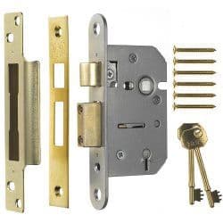 Era Viscount Mortice Sashlock - Brass 63mm
