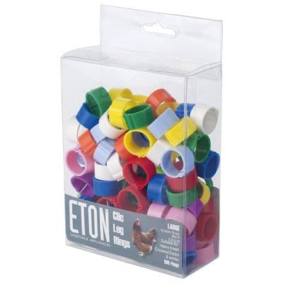 ETON CLIC LEG RINGS ASSORTE COLOURS
