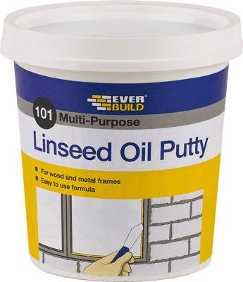 Everbuild 101 Multi Purpose Putty - Brown 0.5kg