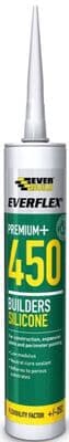Everbuild Everflex C3450 Builders Silicone - 310ml Clear