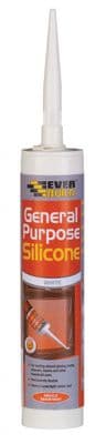 Everbuild General Purpose Silicone - C3 | Black 280ml