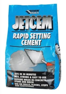 Everbuild Jetcem Rapid Setting Cement - 3kg
