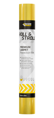 Everbuild Roll & Stroll Premium Carpet Protector - 60cm x 25m