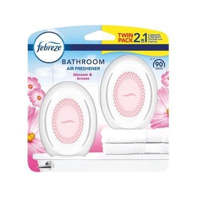 Febreze Bathroom Air Freshener Blossom - Twin Pack