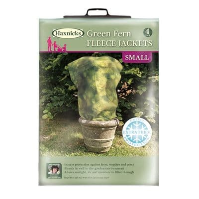 Fern Fleece Jackets Small W60cm x 80cm 4pk