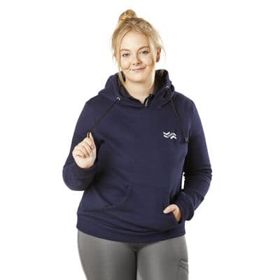 FIREFOOT BAINBRIDGE HOODY LADIES NAVY/SILVER