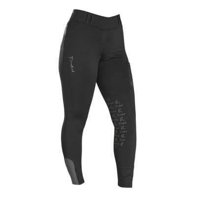 FIREFOOT BANKFIELD BASIC BREECHES LADIES BLACK/GREY