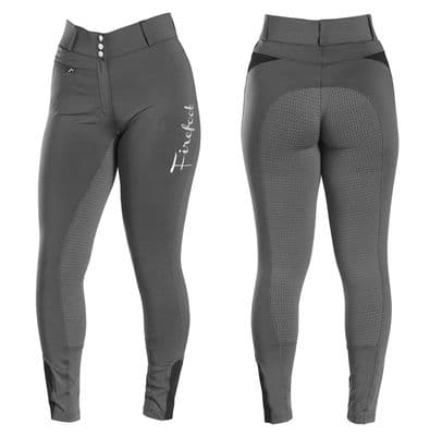 FIREFOOT BANKFIELD STICKY BUM  BREECHES LADIES GREY/BLACK
