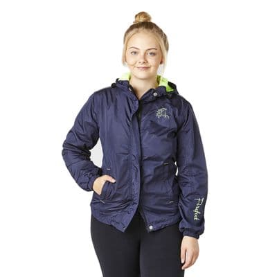 FIREFOOT BASIC SHOWERPROOF JACKET KIDS NAVY/LIME
