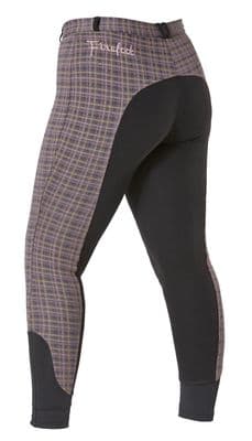 FIREFOOT FARSLEY BREECHES LADIES ROSE GOLD CHECK