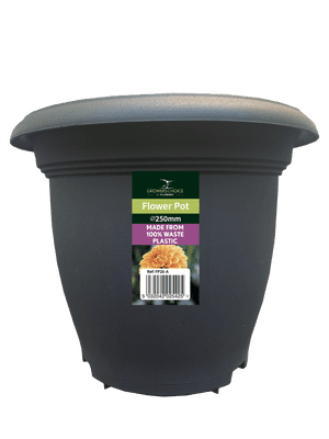 Flower Pot 250 x 202mm Terracotta