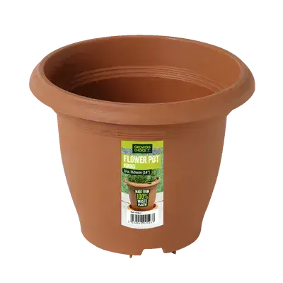 Flower Pot 360 x 250mm Terracotta