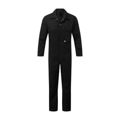 FORT ZIP FRONT COVERALL BLACK