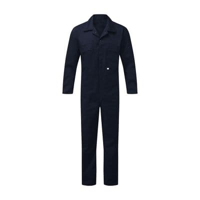 FORT ZIP FRONT COVERALL NAVY BLUE