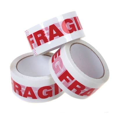 FRAGILE Packing Tape 48mm x 66m