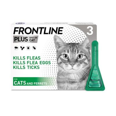 FRONTLINE PLUS SPOT ON FOR CATS & FERRETS
