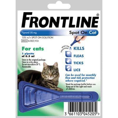 FRONTLINE SPOT ON FOR CATS