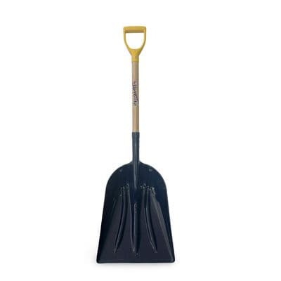 FYNALITE GRAIN SHOVEL PLASTIC D-GRIP ASH HANDLE