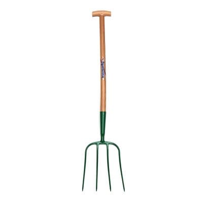 FYNALITE MANURE FORK 4 PRONG T-GRIP ASH HANDLE