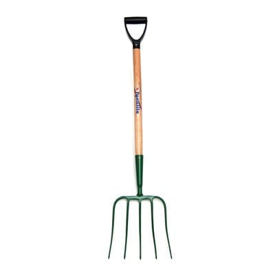 FYNALITE MANURE FORK 5 PRONG ASH HANDLE D-GRIP