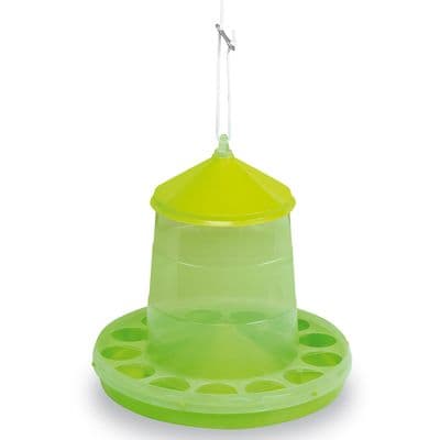 GAUN POULTRY FEEDER PLASTIC GREEN