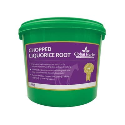 GLOBAL HERBS CHOPPED LIQUORICE ROOT