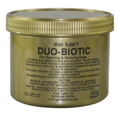 GOLD LABEL CANINE DUO-BIOTIC