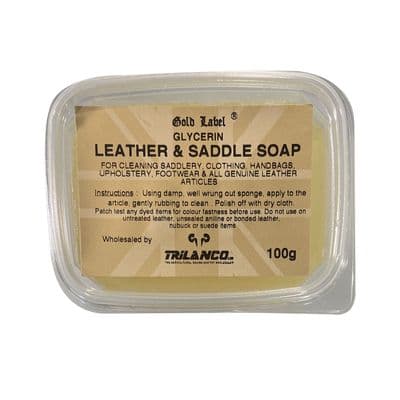 GOLD LABEL GLYCERIN LEATHER & SADDLE SOAP
