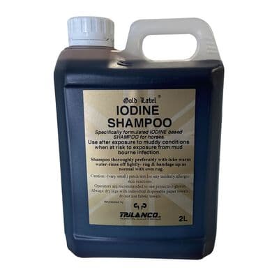 GOLD LABEL IODINE SHAMPOO