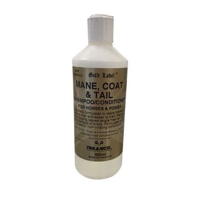 GOLD LABEL MANE, COAT & TAIL SHAMPOO/CONDITIONER