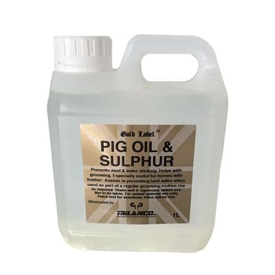 GOLD LABEL PIG OIL & SULPHUR