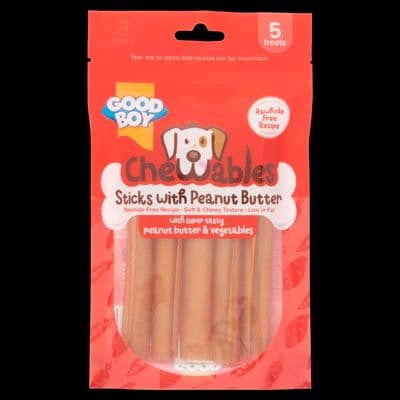 Good Boy Chewables Peanut Butter Sticks - 100g