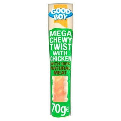 Good Boy Mega Chewy Twist With Chicken - 70g