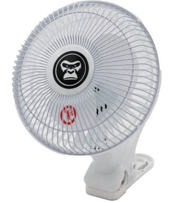 Gorilla Clip Fan - 2 Speed - 15cm (6