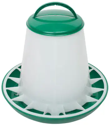 GREEN & WHITE FEEDER