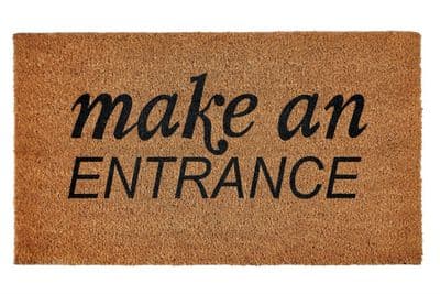 Groundsman Make An Entrance Doormat - 40x70cm