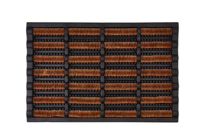 Groundsman Rubber & Coir Scraper Mat - 40 x 60cm