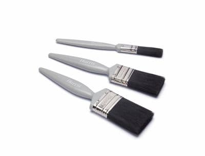 Harris Essentials Gloss Paint Brush Set - Pack 3