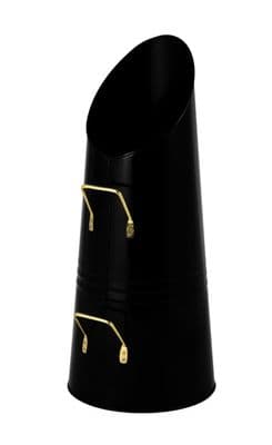 Hearth & Home Anthracite Coal Hod Black & Brass - 23