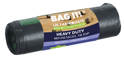 Heavy Duty Tie Top Refuse Sacks 70ltr 10pk