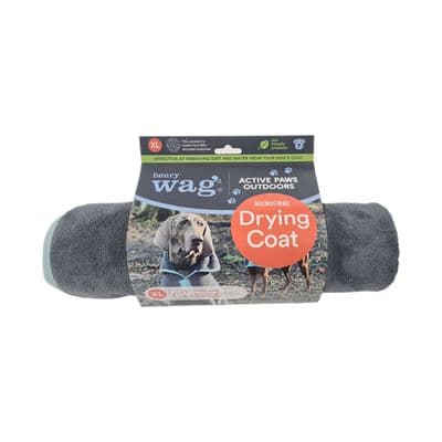 HENRY WAG DRYING COAT - XLARGE (65 CM) - GREY/BLUE