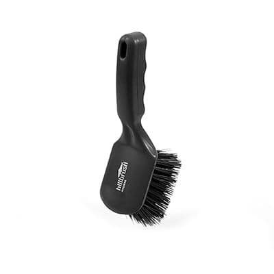 HILLBRUSH DRS SHORT HANDLED STIFF BRUSH - 254 MM - BLACK - D4BLKRES