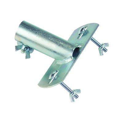 HILLBRUSH GALVANISED STEEL SOCKET WITH WING NUTS/BOLTS