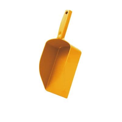HILLBRUSH SEAMLESS HAND SCOOP 146MM - 146 MM - YELLOW - SCOOP2