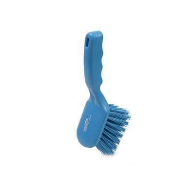 HILLBRUSH SHORT HANDLED STIFF BRUSH/ANTIMICROBIAL ADDITIVE