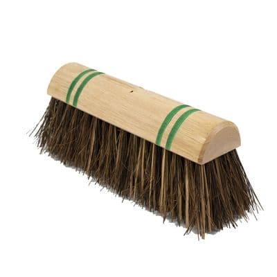 HILLBRUSH TRADE YARD BROOM HEAD - 267 MM - BASSINE/CANE - STIFF