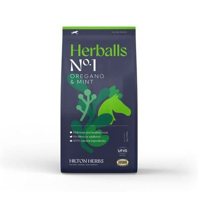 HILTON HERBS HERBALLS NO1 OREGANO & MINT