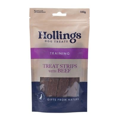 HOLLINGS TREAT STRIPS WITH BEEF