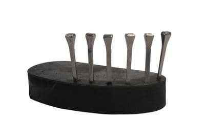 Hoof Block Rubber + Nails - 10